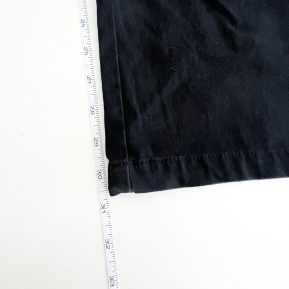 Calvin Klein Mens High Rise Straight Leg Chino Black Pants Size 36 - Picture 7 of 9